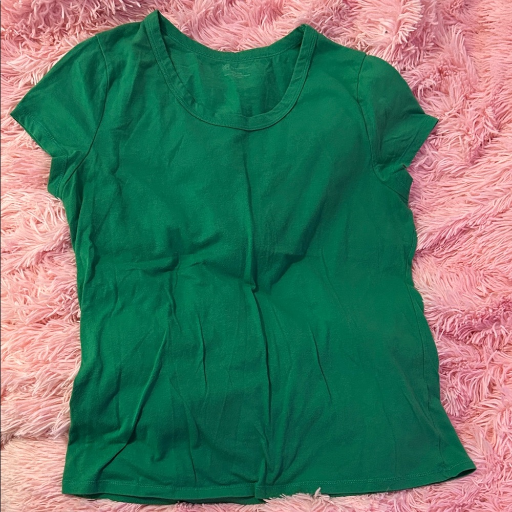 No Boundaries Vibrant Green Short Sleeve Tee